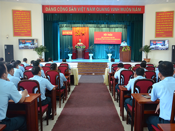 Hội thảo công tác bảo đảm kỹ thuật vũ khí trang bị các phân đội kỹ thuật tên lửa phòng không và đạn tên lửa phòng không cho nhiệm vụ sẵn sàng chiến đấu