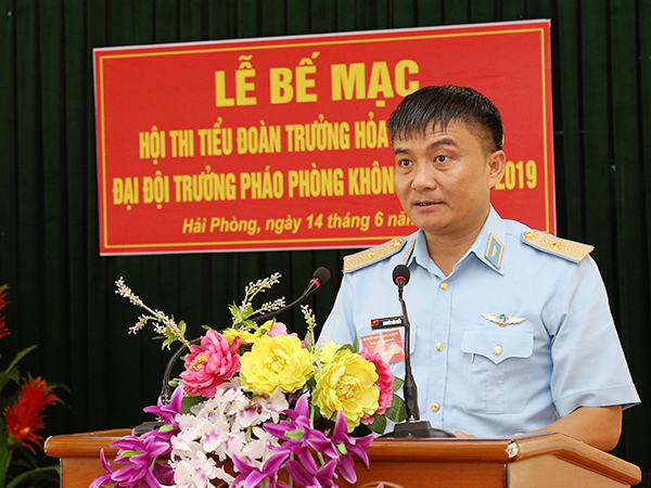 Đánh giá toàn diện chất lượng cán bộ chỉ huy cấp phân đội