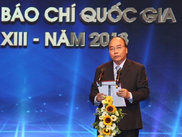 Lễ trao Giải Báo chí Quốc gia lần thứ XIII - năm 2018