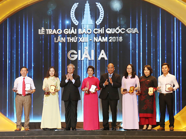 Lễ trao Giải Báo chí Quốc gia lần thứ XIII - năm 2018