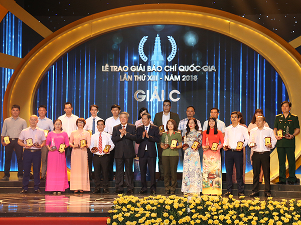 Lễ trao Giải Báo chí Quốc gia lần thứ XIII - năm 2018