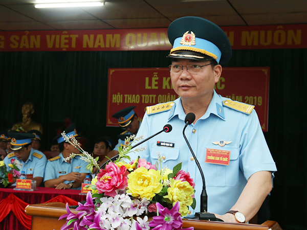 Quân chủng Phòng không - Không quân khai Hội thao Thể dục thể thao khu vực phía Bắc năm 2019