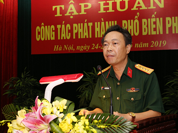 Cục Tuyên huấn tập huấn công tác phát hành, phổ biến phim toàn quân năm 2019