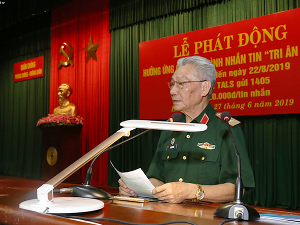 Lễ phát động hưởng ứng Chương trình nhắn tin “Tri ân liệt sĩ”