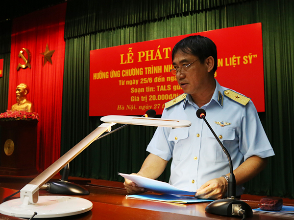 Lễ phát động hưởng ứng Chương trình nhắn tin “Tri ân liệt sĩ”