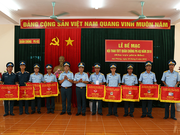 Quân chủng Phòng không - Không quân bế mạc Hội thao Thể dục thể thao năm 2019