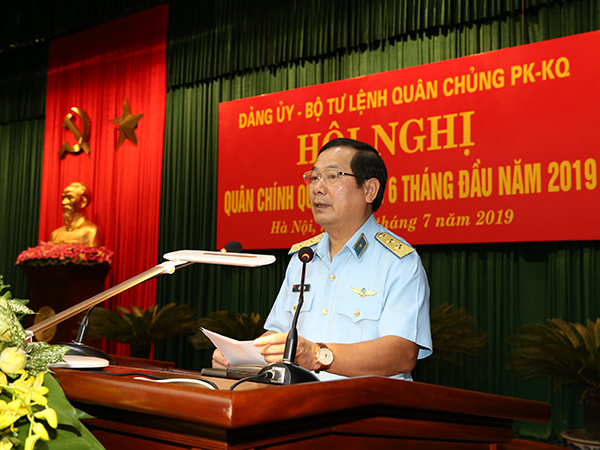 Quân chủng Phòng không-Không quân tổ chức hội nghị quân chính 6 tháng đầu năm 2019