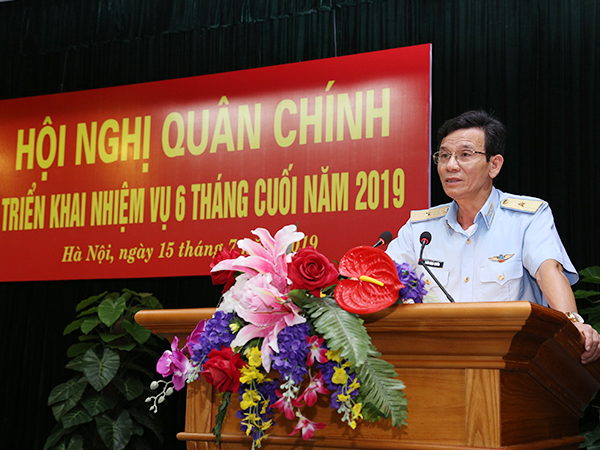 Cục Chính trị Phòng không-Không quân tổ chức Hội nghị quân chính triển khai nhiệm vụ 6 tháng cuối năm 2019