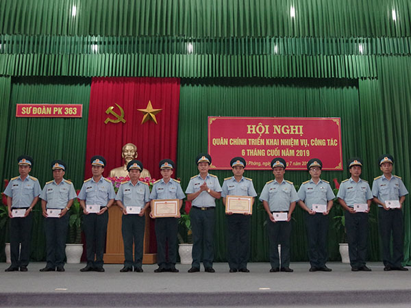 Các đơn vị trong Quân chủng Phòng không - Không quân tổ chức Hội nghị quân chính triển khai nhiệm vụ 6 tháng cuối năm 2019
