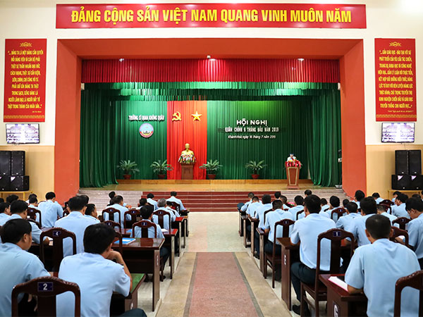 Các đơn vị trong Quân chủng Phòng không - Không quân tổ chức Hội nghị quân chính triển khai nhiệm vụ 6 tháng cuối năm 2019