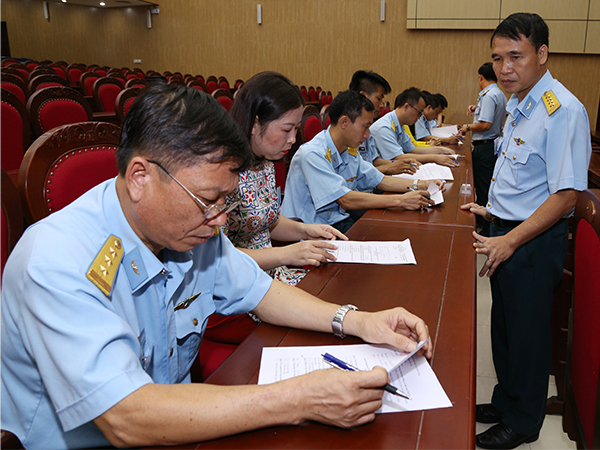 Quân chủng Phòng không - Không quân tổ chức Hội thi cán bộ Công đoàn cơ sở giỏi năm 2019