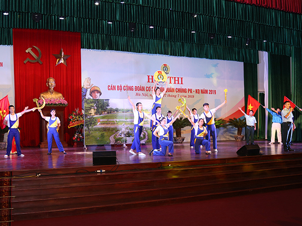 Quân chủng Phòng không - Không quân tổ chức Hội thi Cán bộ Công đoàn cơ sở giỏi năm 2019
