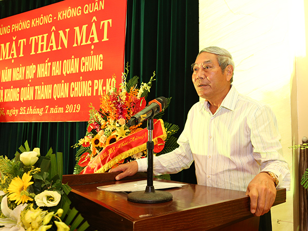 Quân chủng Phòng không - Không quân tổ chức gặp mặt nhân kỷ niệm 20 năm ngày hợp nhất