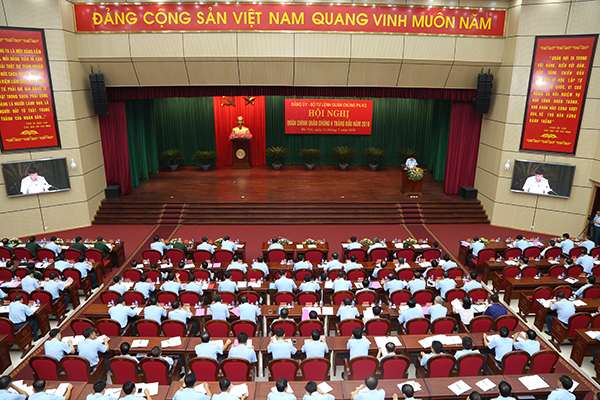 Quân chủng Phòng không-Không quân tổ chức hội nghị quân chính 6 tháng đầu năm 2019