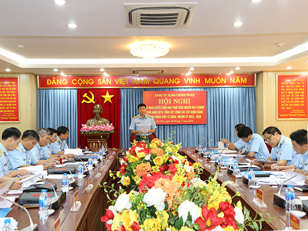 Đảng ủy Quân chủng Phòng không-Không quân xác định 8 nhiệm vụ, giải pháp lãnh đạo trọng tâm
