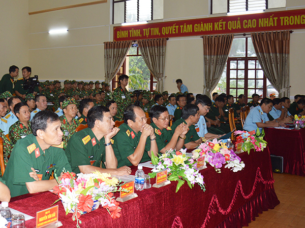 Hội thi Kíp Chiến đấu Sở Chỉ huy Lữ đoàn Phòng không Lục quân