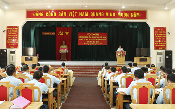 Sư đoàn 365 sơ kết Cuộc vận động 50 giai đoạn 2015 - 2019