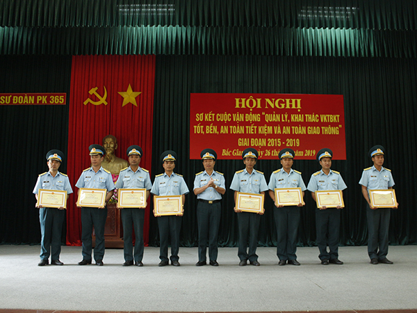 Sư đoàn 365 sơ kết Cuộc vận động 50 giai đoạn 2015 - 2019