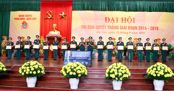 Quân chủng Phòng không-Không quân tổ chức Đại hội Thi đua Quyết thắng giai đoạn 2014-2019