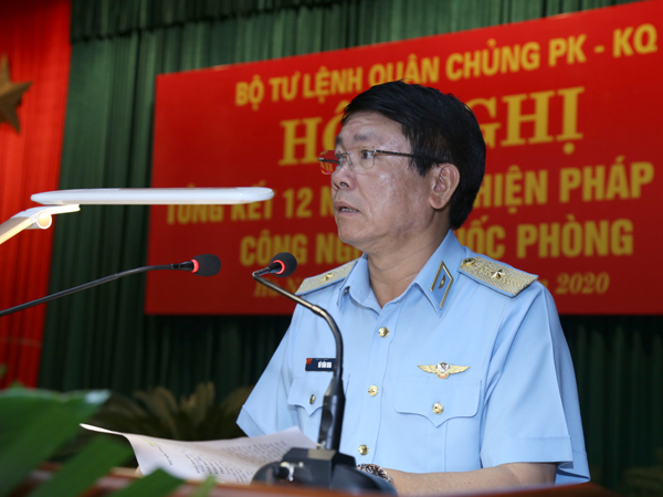 Quân chủng Phòng không - Không quân tổng kết 12 năm thực hiện Pháp lệnh Công nghiệp quốc phòng (2008-2020)