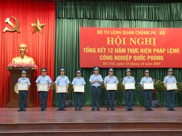 Quân chủng Phòng không - Không quân tổng kết 12 năm thực hiện Pháp lệnh Công nghiệp quốc phòng (2008-2020)