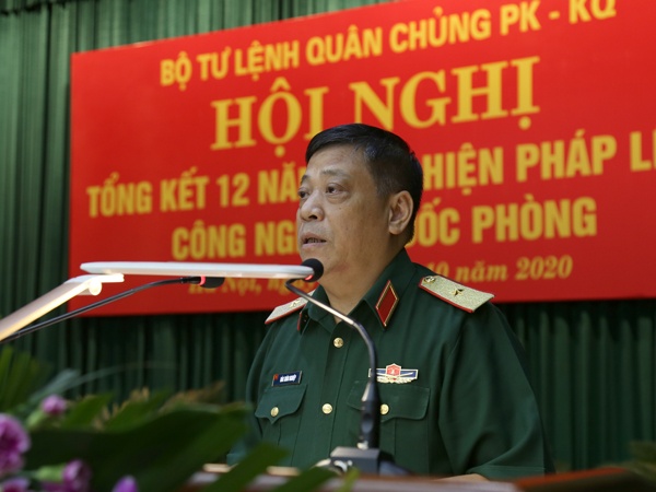 Quân chủng Phòng không - Không quân tổng kết 12 năm thực hiện Pháp lệnh Công nghiệp quốc phòng (2008-2020)