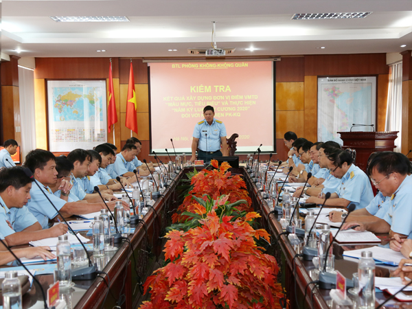 Quân chủng Phòng không - Không quân kiểm tra Học viện PK-KQ