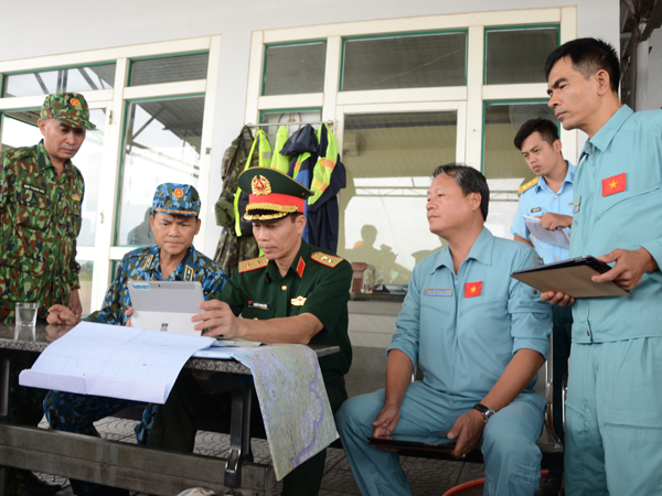 Bộ Quốc phòng kiểm tra công tác cứu hộ, cứu nạn Sư đoàn 372