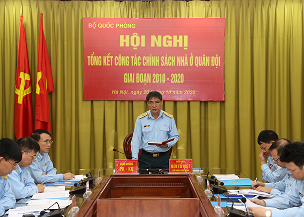 Bộ Quốc phòng tổng kết công tác chính sách nhà ở Quân đội giai đoạn 2010 - 2020