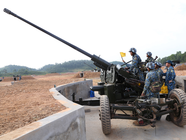 Quân chủng Phòng không - Không quân bế mạc Diễn tập Chiến thuật phân đội pháo phòng không năm 2020