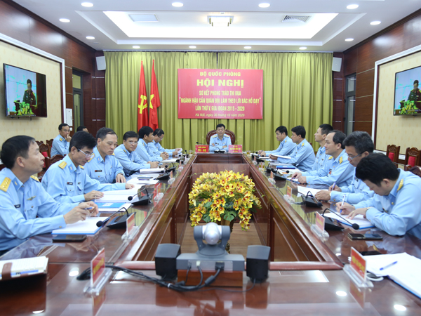 Bộ Quốc phòng Sơ kết Phong trào thi đua “Ngành Hậu cần Quân đội làm theo lời Bác Hồ dạy” lần thứ V, giai đoạn 2015-2020