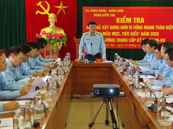 Quân chủng Phòng không - Không quân kiểm tra Trường Trung cấp Kỹ thuật PK-KQ