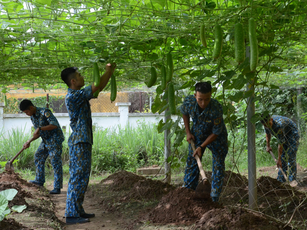 Ghi nhận ở đơn vị “thực túc, binh cường”