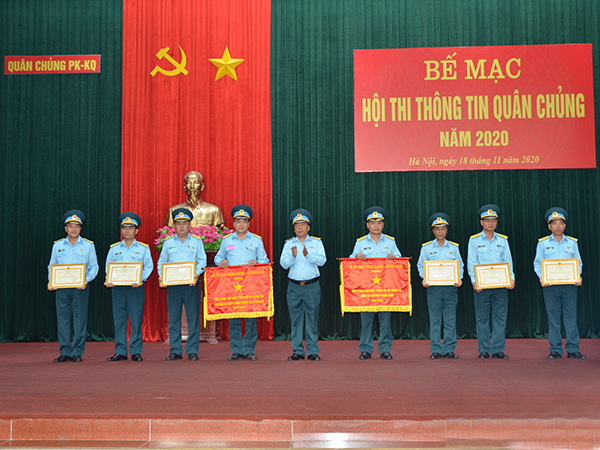Quân chủng Phòng không - Không quân tổ chức Hội thi Thông tin năm 2020