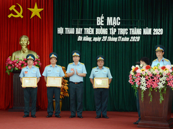 Quân chủng Phòng không - Không quân tổ chức Hội thao bay trên buồng tập trực thăng năm 2020