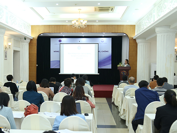 Hội nghị tập huấn về nâng cao năng lực truyền thông về Phòng, chống tác hại của thuốc lá