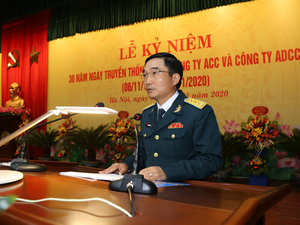 Tổng Công ty ACC và Công ty ADCC kỷ niệm 30 năm ngày truyền thống (6-11-1990/6-11-2020)