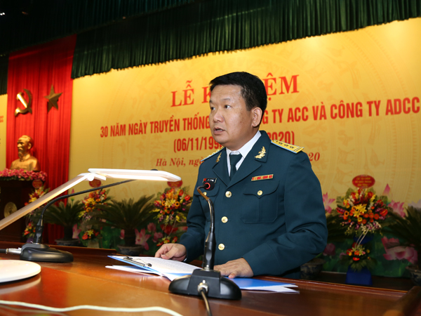 Tổng Công ty ACC và Công ty ADCC kỷ niệm 30 năm ngày truyền thống (6-11-1990/6-11-2020)