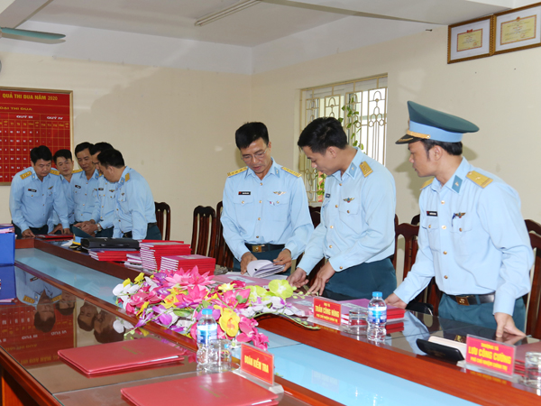 Quân chủng Phòng không - Không quân kiểm tra Sư đoàn 361