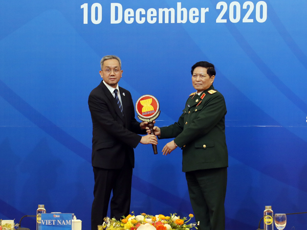 Hội nghị trực tuyến Bộ trưởng Quốc phòng các nước ASEAN mở rộng lần thứ 7 (ADMM+)