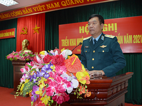 Các ngành trong Quân chủng Phòng không - Không quân triển khai nhiệm vụ năm 2021
