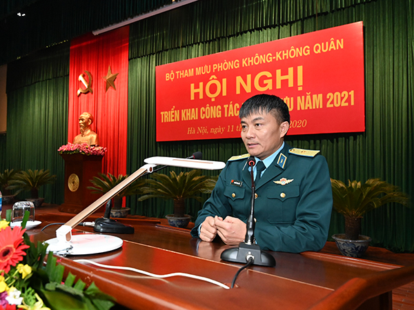 Các ngành trong Quân chủng Phòng không - Không quân triển khai nhiệm vụ năm 2021