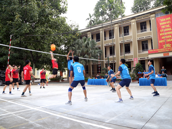 Cục Phòng không lục quân tổ chức giải thi đấu thể dục thể thao
