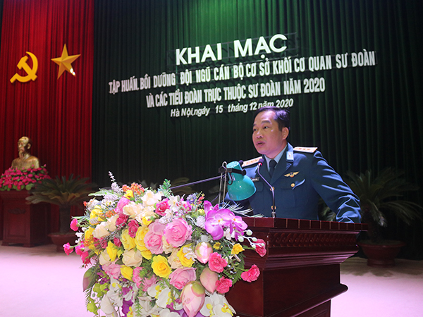Sư đoàn 371 tổ chức tập huấn cán bộ năm 2020