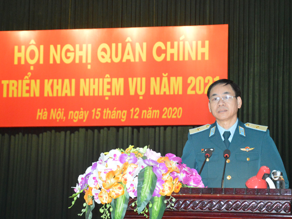 Học viện Phòng không - Không quân tổ chức Hội nghị quân chính triển khai nhiệm vụ năm 2021
