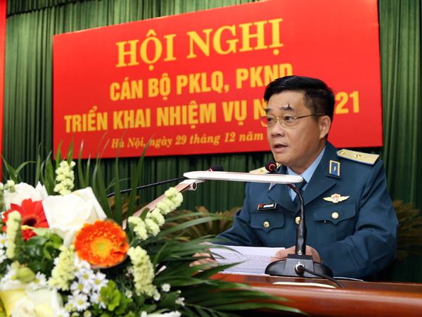 Hội nghị cán bộ Phòng không lục quân, Phòng không nhân dân triển khai nhiệm vụ năm 2021
