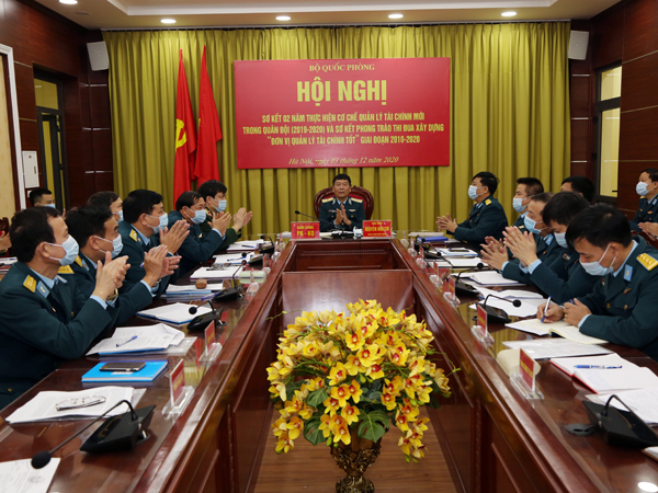Bộ Quốc phòng sơ kết Phong trào thi đua xây dựng “Đơn vị quản lý tài chính tốt” giai đoạn 2010-2020 và 2 năm thực hiện cơ chế quản lý tài chính mới trong Quân đội (2019-2020)