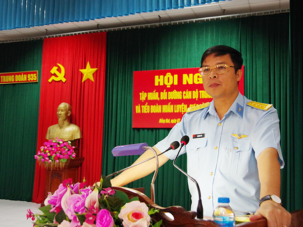Sư đoàn 370 tổ chức tập huấn cán bộ Trung đoàn 935 và Tiểu đoàn huấn luyện năm 2020