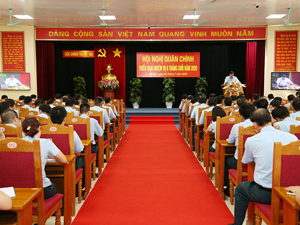 Cục Chính trị Phòng không-Không quân tổ chức Hội nghị quân chính triển khai nhiệm vụ 6 tháng cuối năm 2020
