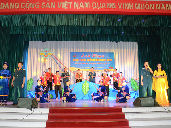 Cục Kỹ thuật Phòng không - Không quân tổ chức Liên hoan Nghệ thuật quần chúng năm 2020
